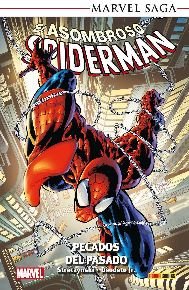 Marvel Saga TPB. El Asombroso Spiderman 6. Pecados del pasado | N0623-PAN52 | Mike Deodato Jr., J. Michael Straczynski | Terra de Còmic - Tu tienda de cómics online especializada en cómics, manga y merchandising
