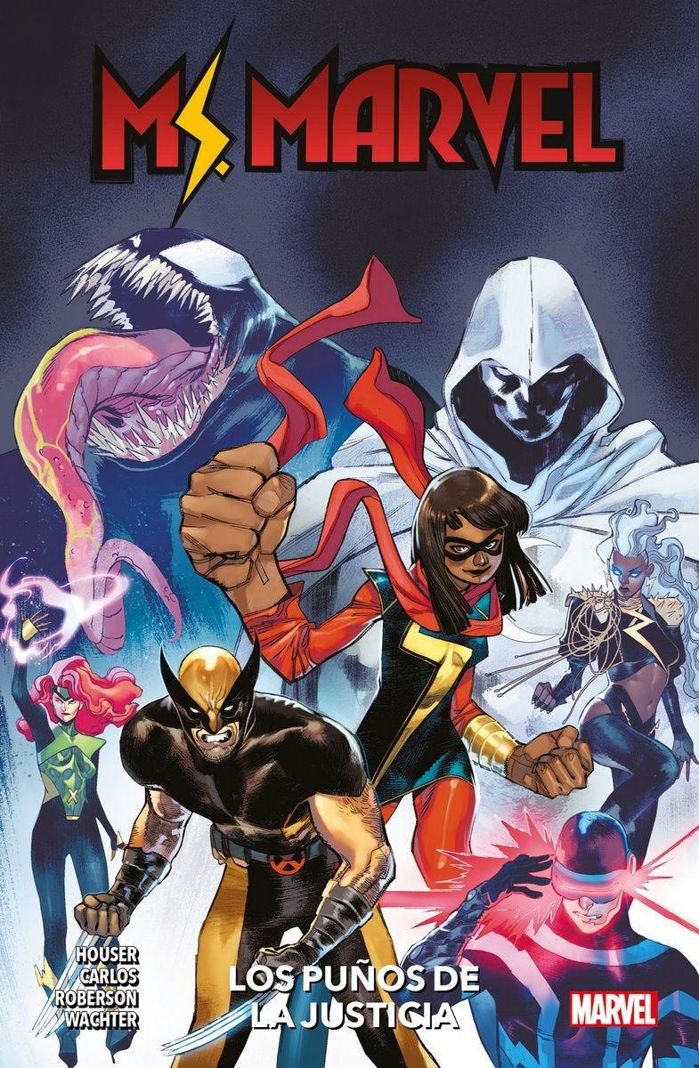 Ms. Marvel: Los puños de la justicia | N1023-PAN46 | Jody Houser, Erick Arciniega, Ibraim Roberson, Dave Wachter, Zé Carlos | Terra de Còmic - Tu tienda de cómics online especializada en cómics, manga y merchandising