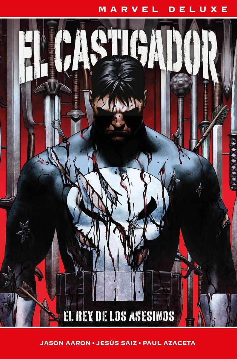 Marvel Deluxe. El Castigador: El rey de los asesinos | N0725-PAN48 | Paul Azaceta, Jesús Saiz, Jason Aaron | Terra de Còmic - Tu tienda de cómics online especializada en cómics, manga y merchandising