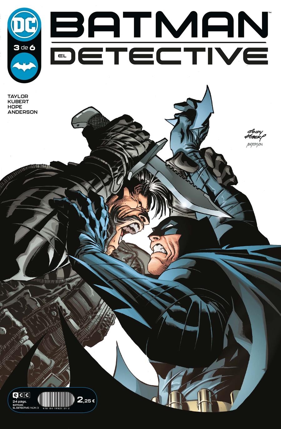 Batman: El Detective núm. 3 de 6 | N0122-ECC06 | Andy Kubert / Tom Taylor | Terra de Còmic - Tu tienda de cómics online especializada en cómics, manga y merchandising