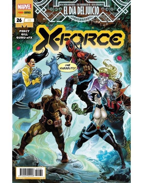 X-Force 26 | N1122-PAN60 | Robert Gill, Benjamin Percy | Terra de Còmic - Tu tienda de cómics online especializada en cómics, manga y merchandising