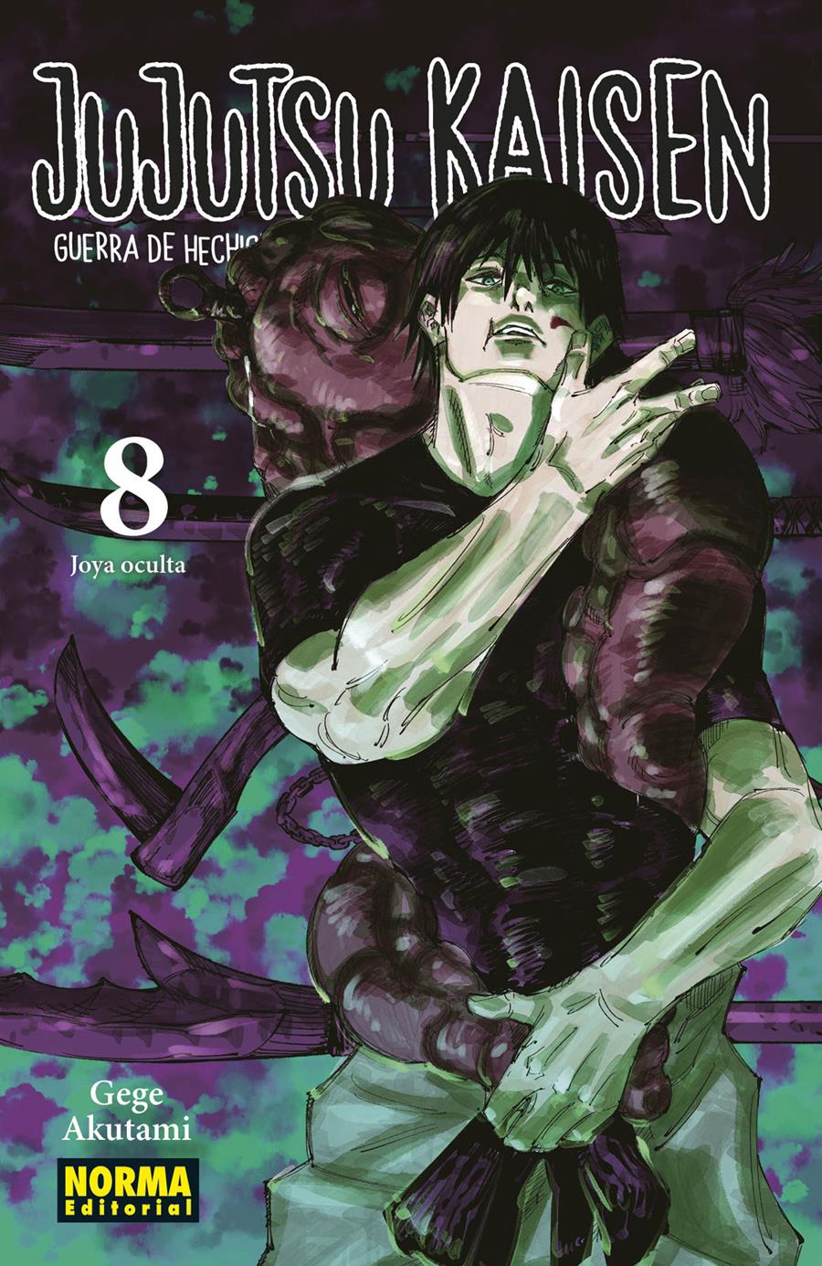 Jujutsu Kaisen 08 | N0621-NOR19 | Gege Akutami | Terra de Còmic - Tu tienda de cómics online especializada en cómics, manga y merchandising