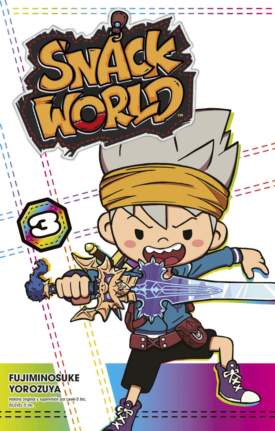 The snack world 03 | N0821-NOR27 | Fujimonosuke Yorozuya, Level-5 | Terra de Còmic - Tu tienda de cómics online especializada en cómics, manga y merchandising