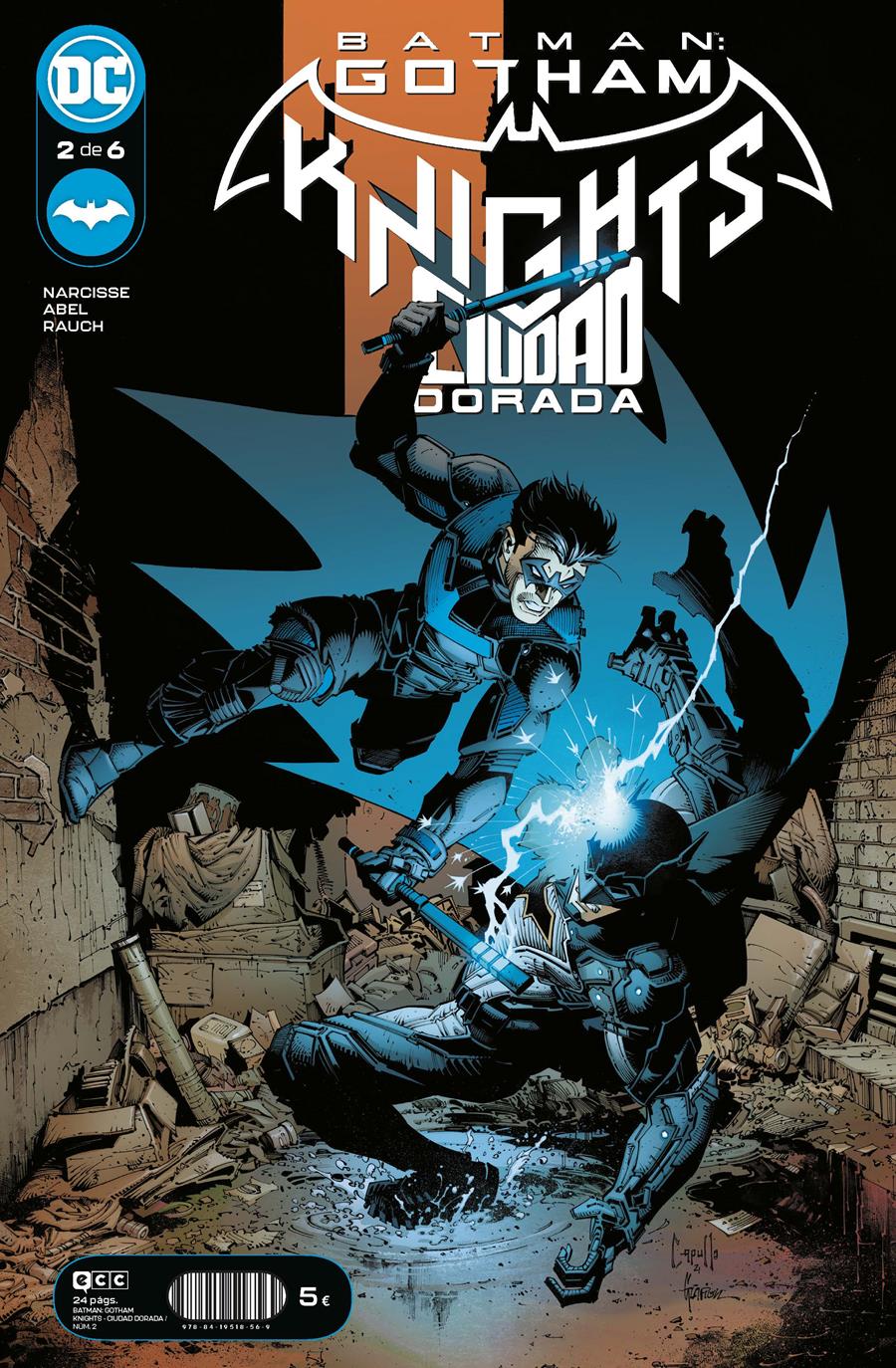 Batman: Gotham Knights - Ciudad dorada núm. 2 de 6 | N1122-ECC07 | Abel / Evan Narcisse | Terra de Còmic - Tu tienda de cómics online especializada en cómics, manga y merchandising