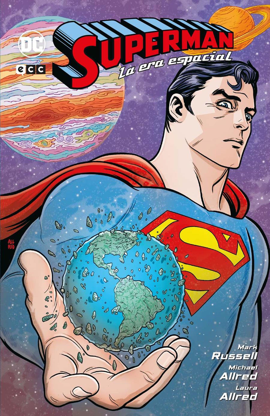 Superman: La era espacial | N0623-ECC14 | Mark Russell y Mike Allred | Terra de Còmic - Tu tienda de cómics online especializada en cómics, manga y merchandising