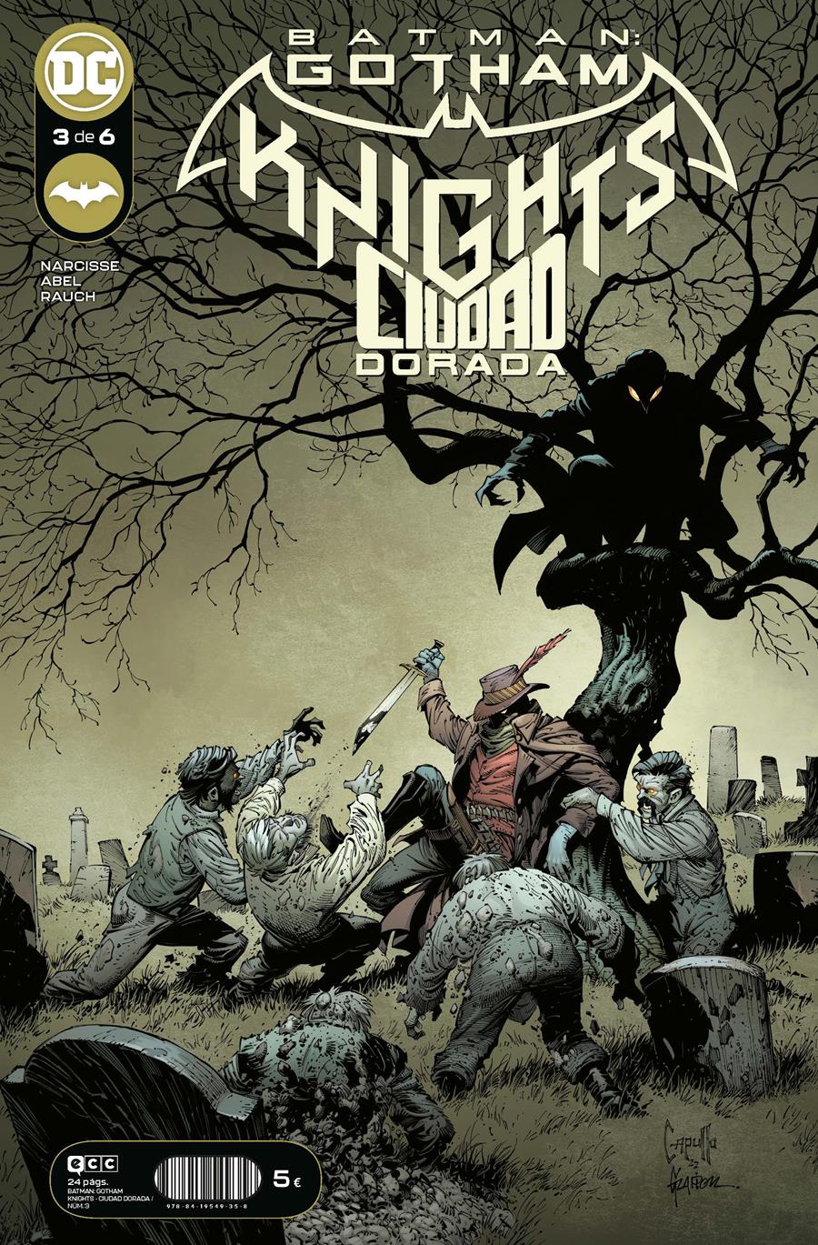Batman: Gotham Knights - Ciudad dorada núm. 3 de 6 | N1222-ECC05 | Abel / Evan Narcisse | Terra de Còmic - Tu tienda de cómics online especializada en cómics, manga y merchandising