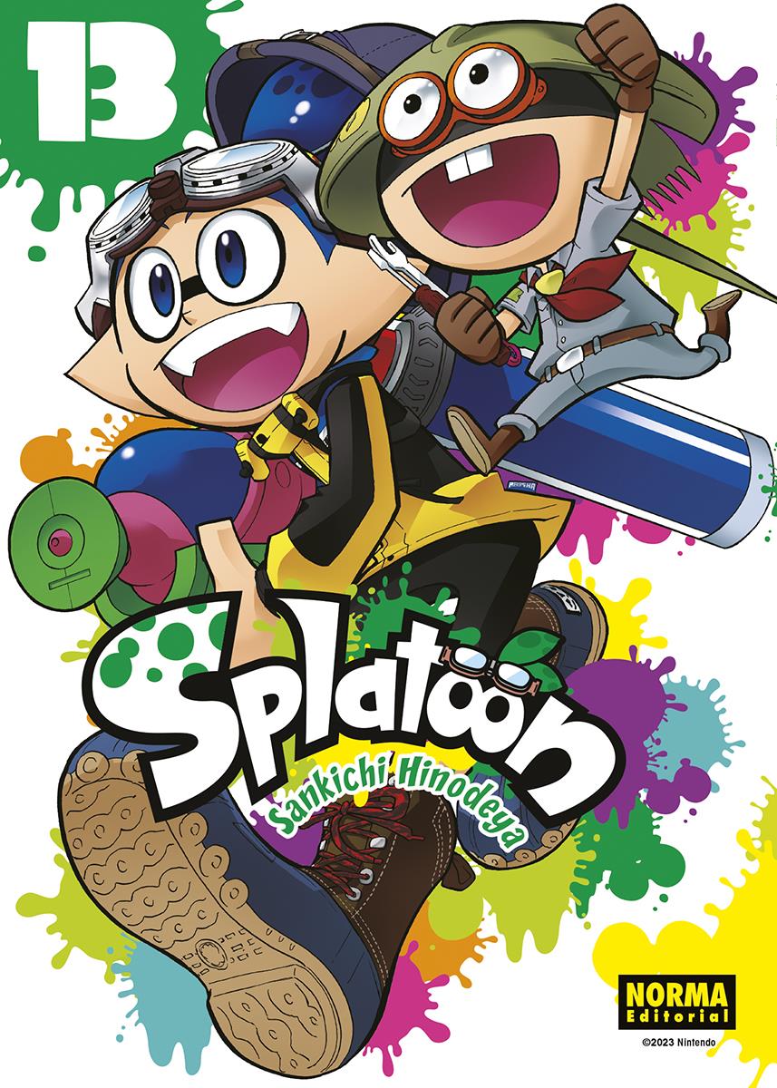 Splatoon 13 | N0223-NOR12 | Sankichi Hinodeya | Terra de Còmic - Tu tienda de cómics online especializada en cómics, manga y merchandising