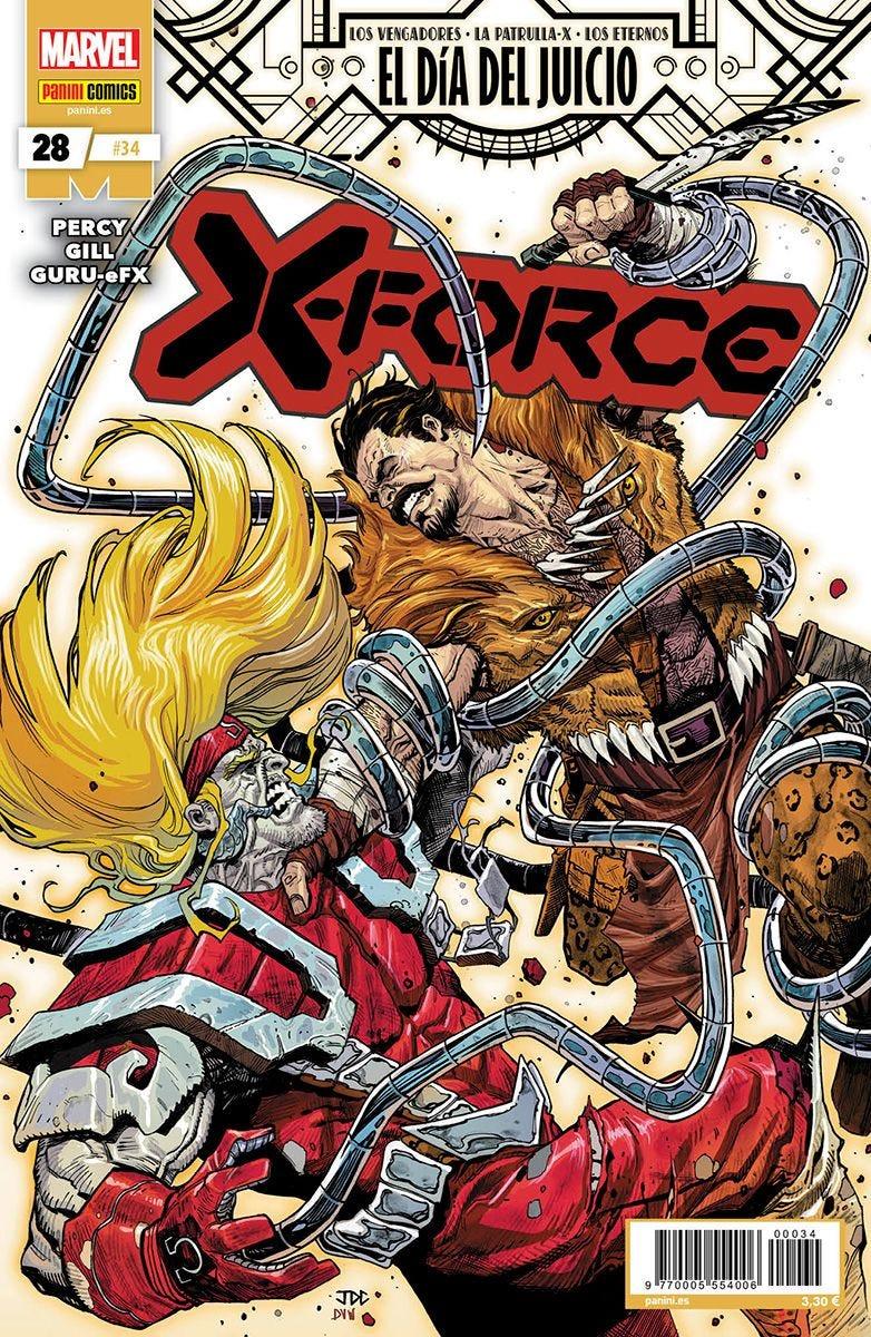 X-Force 28 | N0123-PAN38 | Robert Gill, Benjamin Percy | Terra de Còmic - Tu tienda de cómics online especializada en cómics, manga y merchandising