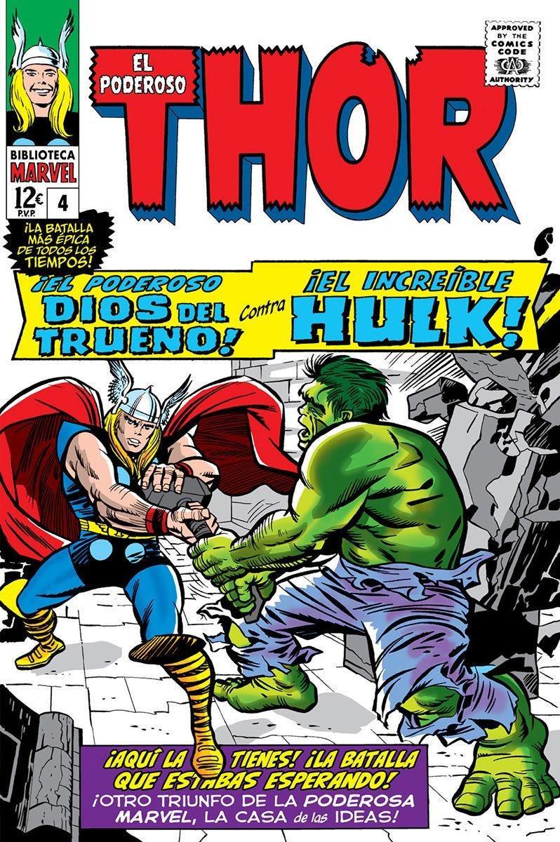 Biblioteca Marvel 21. El Poderoso Thor 4. 1964-65 | N0723-PAN38 | Jack Kirby, Stan Lee | Terra de Còmic - Tu tienda de cómics online especializada en cómics, manga y merchandising
