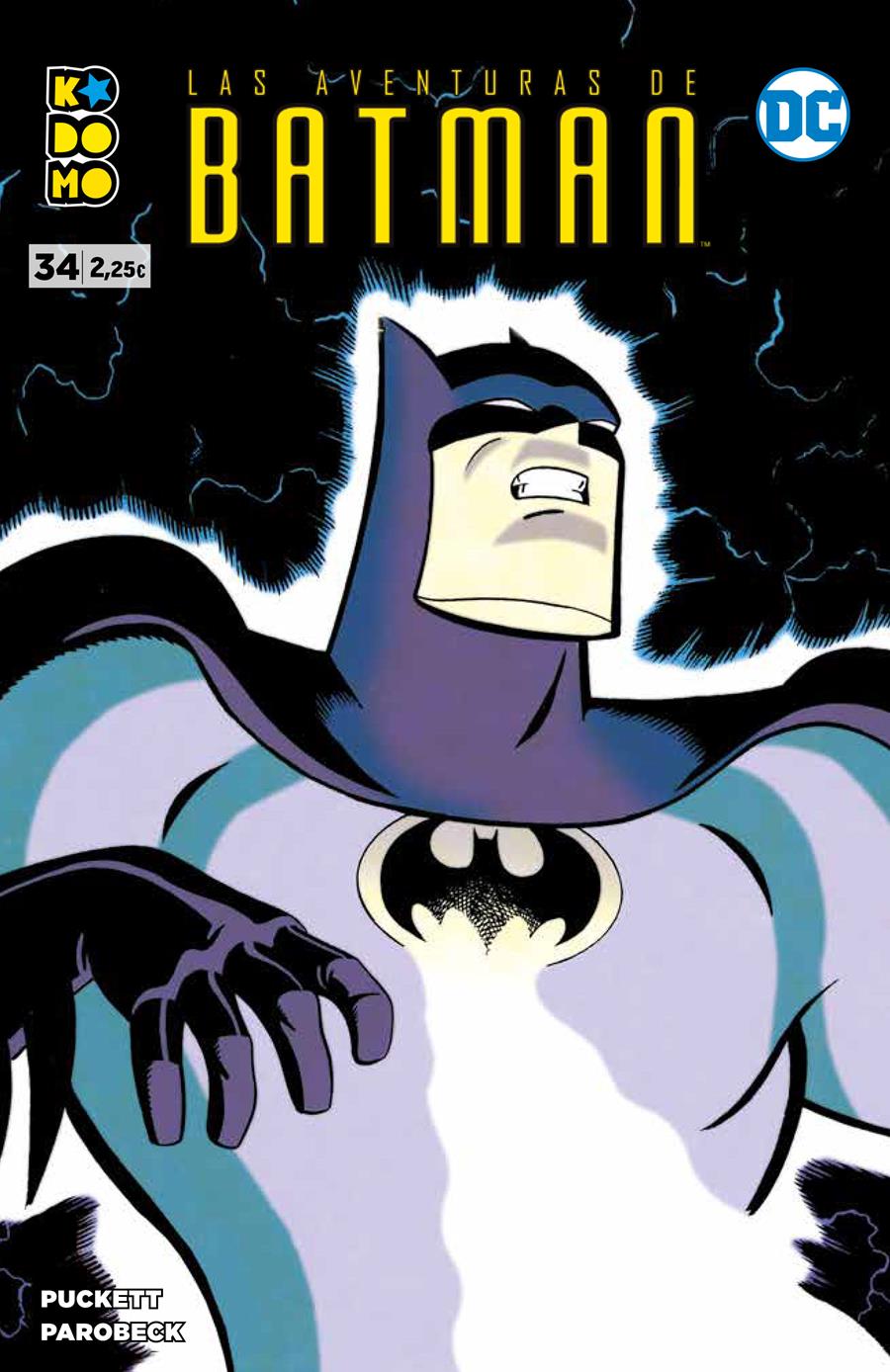 Las aventuras de Batman núm. 34 | N1221-ECC45 | Kelley Puckett / Mike Parobeck | Terra de Còmic - Tu tienda de cómics online especializada en cómics, manga y merchandising
