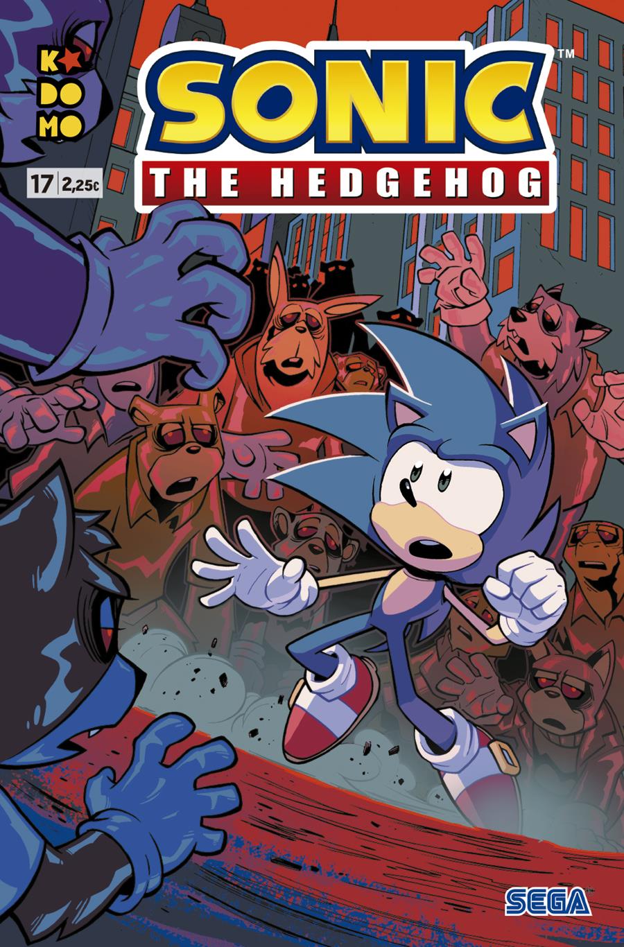 Sonic The Hedgehog núm. 17 | N1220-ECC20 | Ian Flynn / Tracy Yardley | Terra de Còmic - Tu tienda de cómics online especializada en cómics, manga y merchandising