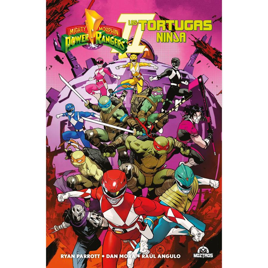 Mighty Morphi Power Rangers Vs Las Tortugas Ninja 2 | N0524-OTED03 | Ryan Parrot, Simone di Meo | Terra de Còmic - Tu tienda de cómics online especializada en cómics, manga y merchandising