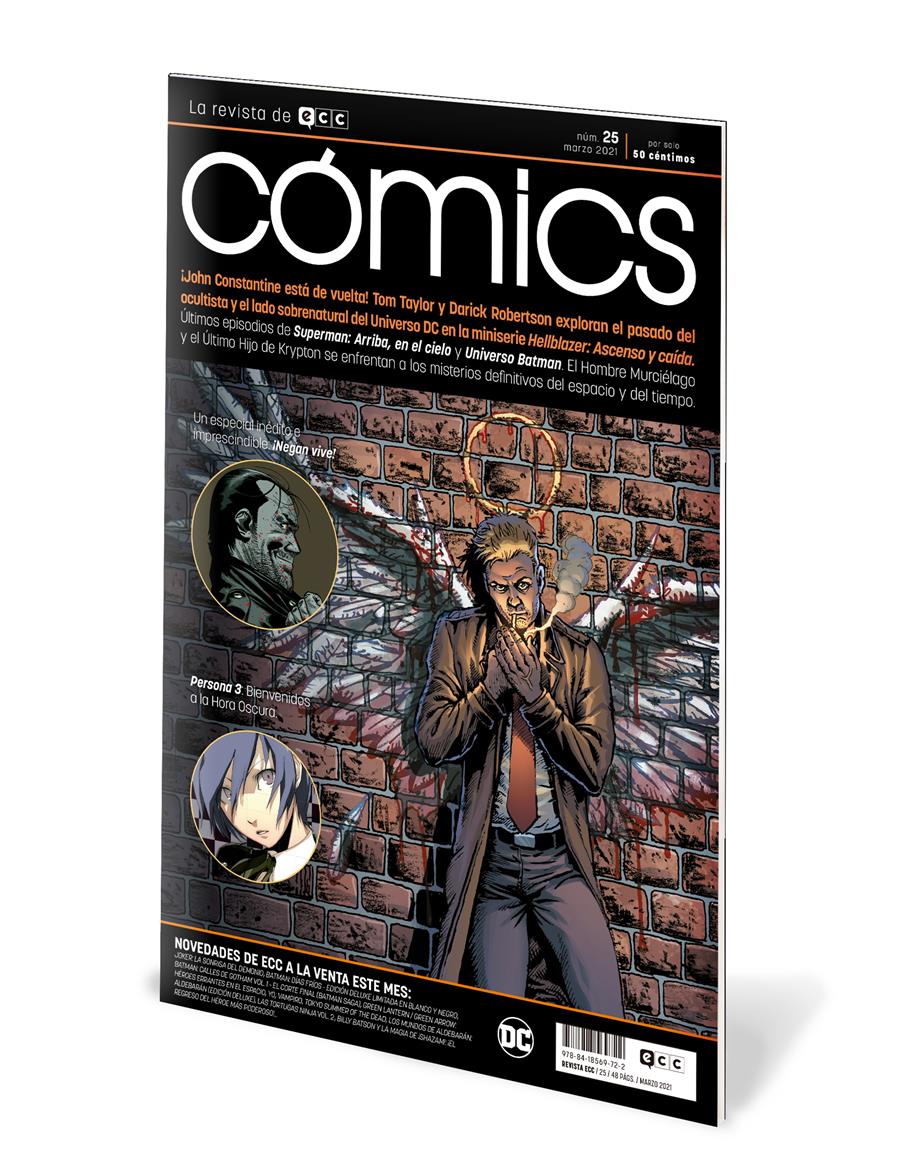 ECC Cómics núm. 25 (Revista) | N0321-ECC01 | Andy Kubert / Brian Michael Bendis / Nick Derington / Tom King | Terra de Còmic - Tu tienda de cómics online especializada en cómics, manga y merchandising