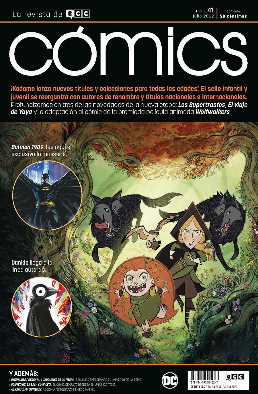 ECC Cómics núm. 41 (Revista) | N0722-ECC01 | Joe Quinones / Sam Johns | Terra de Còmic - Tu tienda de cómics online especializada en cómics, manga y merchandising