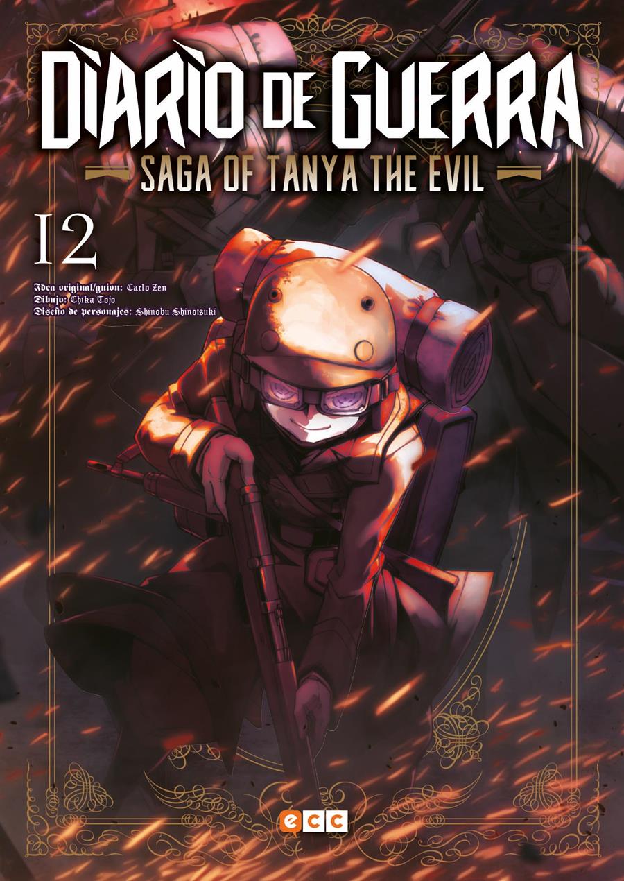 Diario de guerra - Saga of Tanya the evil núm. 12 | N0721-ECC52 | Carlo Zen / Chika Toujyou / Shinobu Shinotsuki | Terra de Còmic - Tu tienda de cómics online especializada en cómics, manga y merchandising