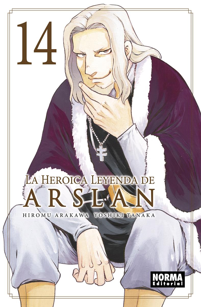La heroica leyenda de Arslan 14 | N1023-NOR17 | Yoshiki Tanaka, Hiromu Arakawa | Terra de Còmic - Tu tienda de cómics online especializada en cómics, manga y merchandising