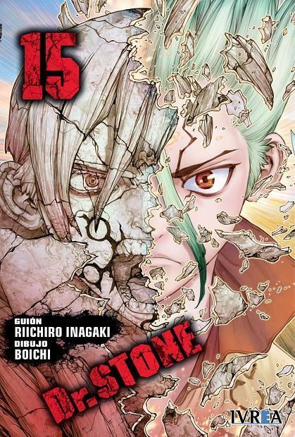 Dr Stone 15 | N0920-IVR03 | Riichiro Inagaki, Boichi | Terra de Còmic - Tu tienda de cómics online especializada en cómics, manga y merchandising
