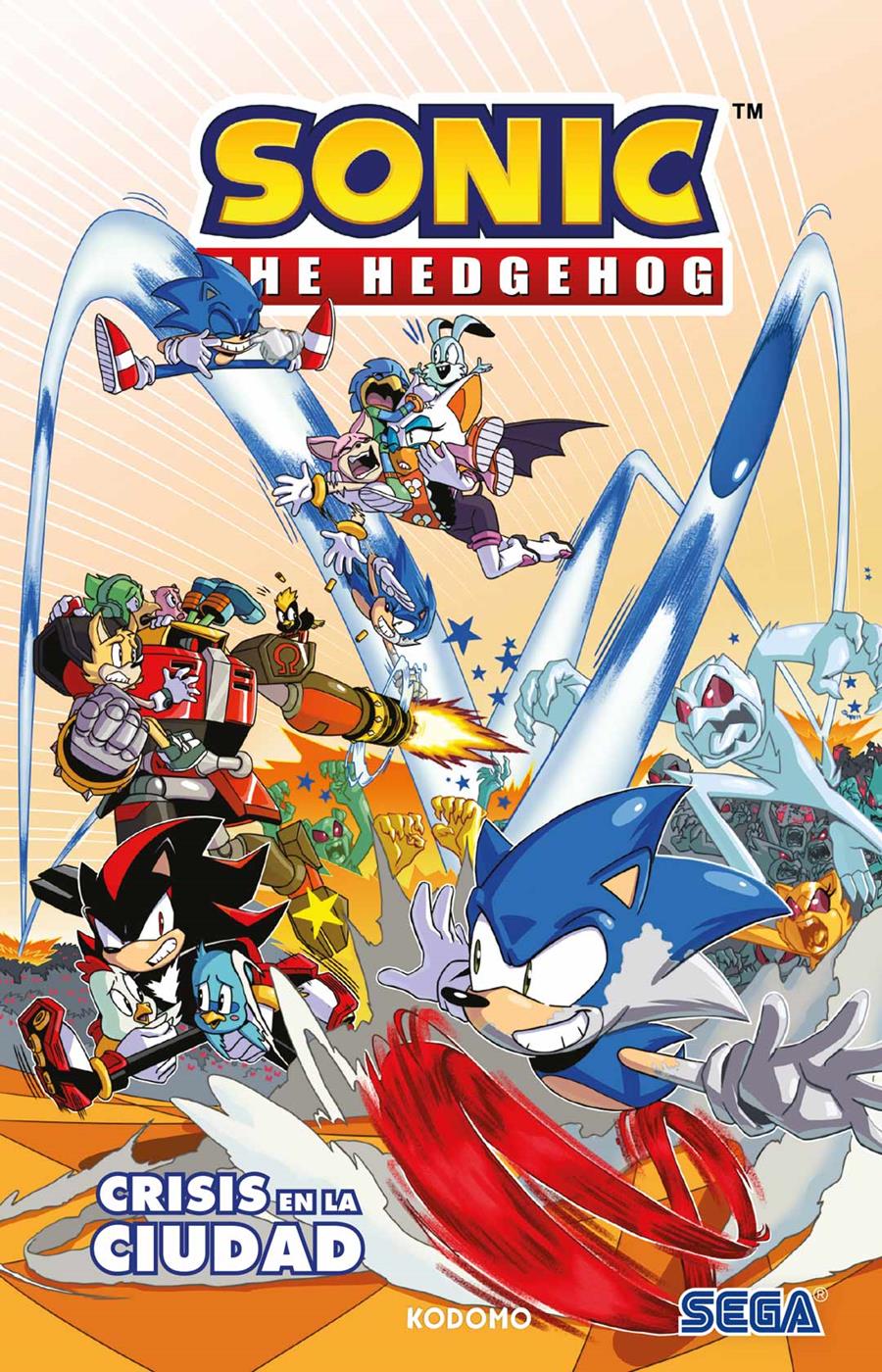 Sonic The Hedgehog vol. 05: Crisis en la ciudad (Biblioteca Super Kodomo) | N0524-ECC31 | Ian Flynn / Jack Lawrence / Tracy Yardley | Terra de Còmic - Tu tienda de cómics online especializada en cómics, manga y merchandising