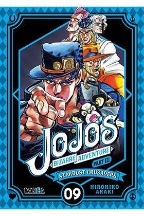 JoJo's Bizarre adventure parte 3: Stardust Crusaders 09 | N0918-IVR10 | Hirohiko Araki | Terra de Còmic - Tu tienda de cómics online especializada en cómics, manga y merchandising