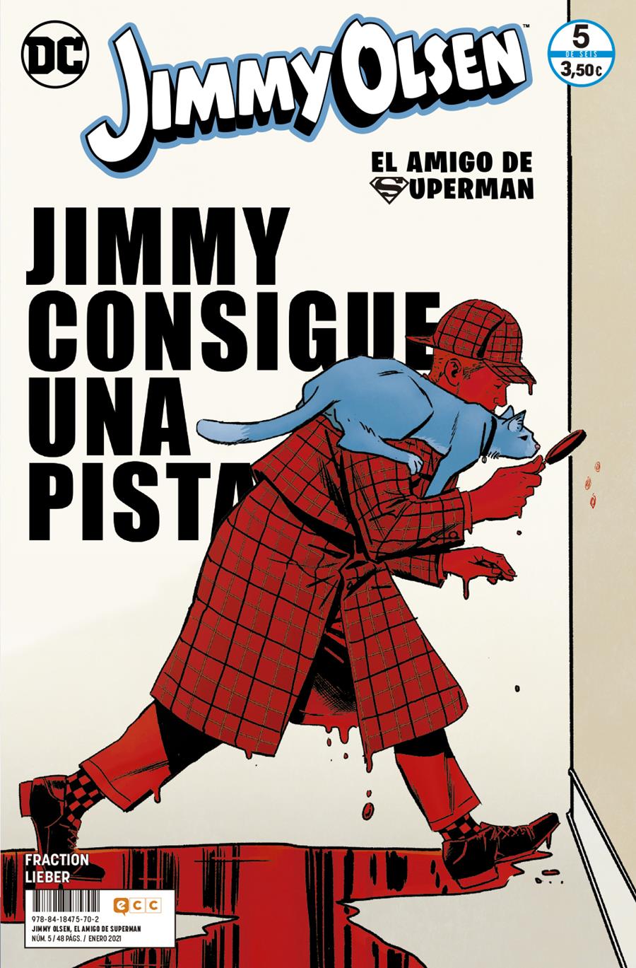 Jimmy Olsen, el amigo de Superman núm. 5 de 6 | N0121-ECC26 | Matt Fraction / Steve Lieber | Terra de Còmic - Tu tienda de cómics online especializada en cómics, manga y merchandising