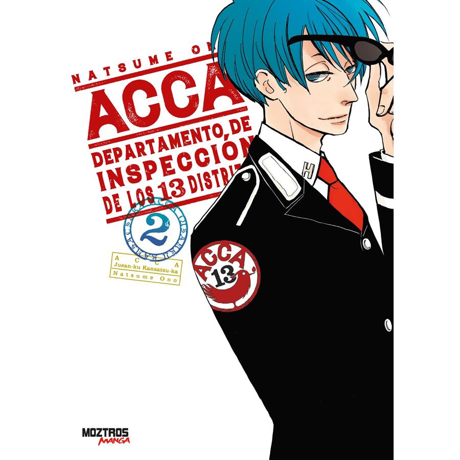 Acca: Departamento de inspección de los 13 distritos. Vol 02 | N1223-OTED35 | Natsume Ono | Terra de Còmic - Tu tienda de cómics online especializada en cómics, manga y merchandising