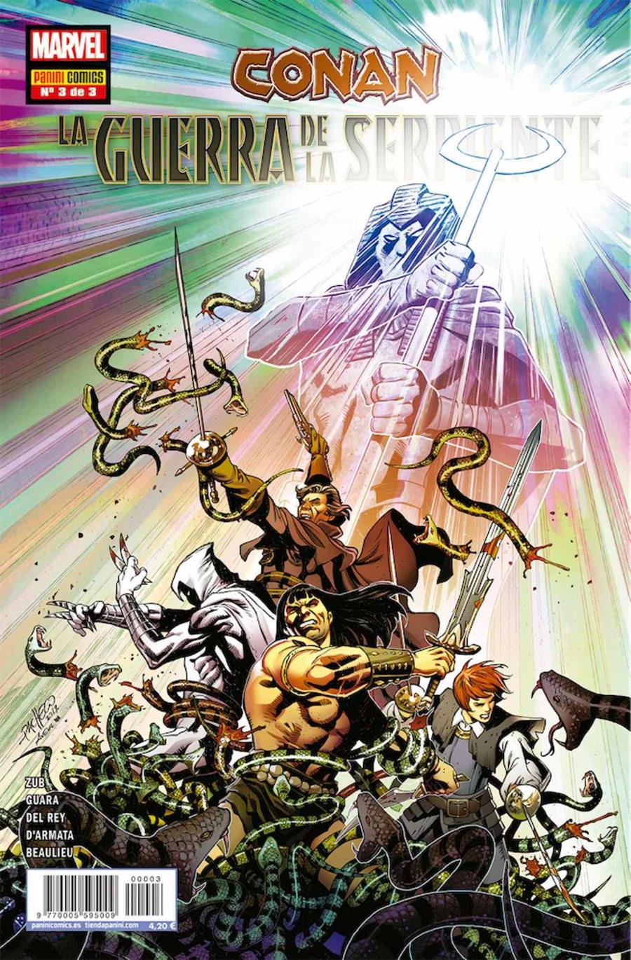 Conan: La Guerra de la Serpiente 3 de 3 | N1020-PAN08 | Vanesa Del Rey, Jim Zub, Ig Guara | Terra de Còmic - Tu tienda de cómics online especializada en cómics, manga y merchandising