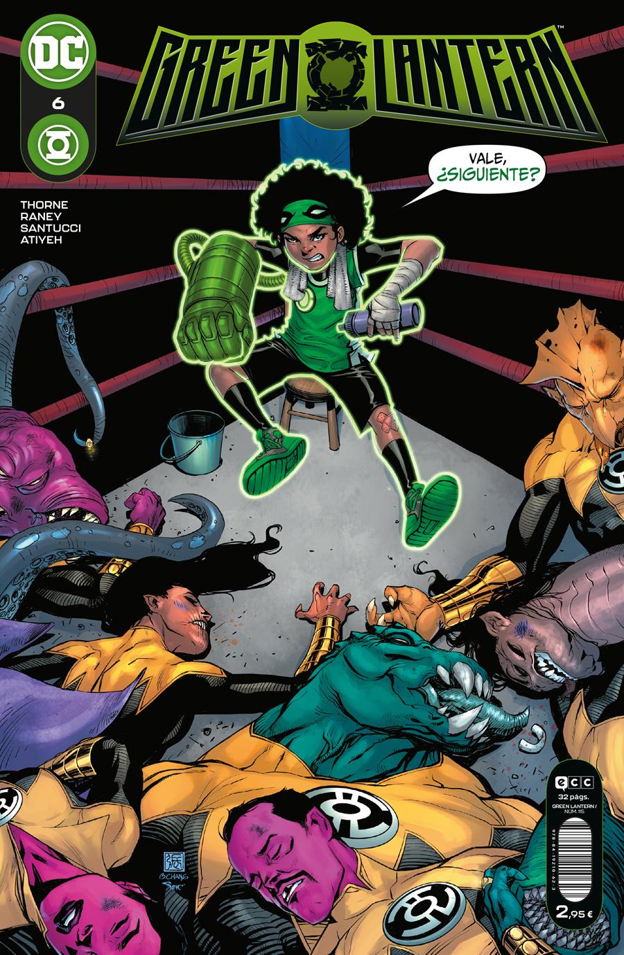 Green Lantern núm. 6/ 115 | N0422-ECC17 | Geoffrey Thorne / Marco Santucci / Tom Raney | Terra de Còmic - Tu tienda de cómics online especializada en cómics, manga y merchandising