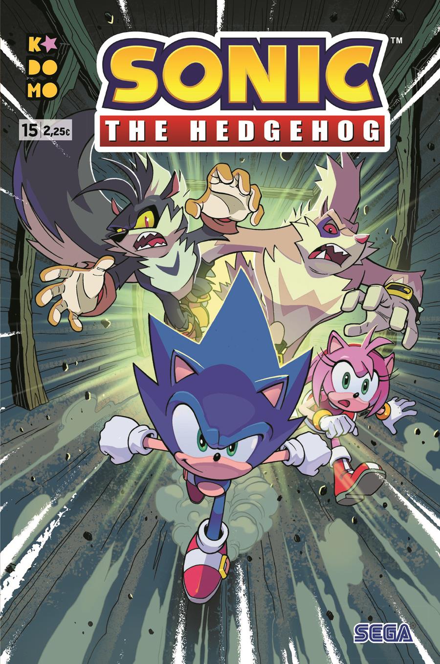 Sonic The Hedgehog núm. 15 | N1020-ECC11 | Ian Flynn / Jack Lawrence | Terra de Còmic - Tu tienda de cómics online especializada en cómics, manga y merchandising