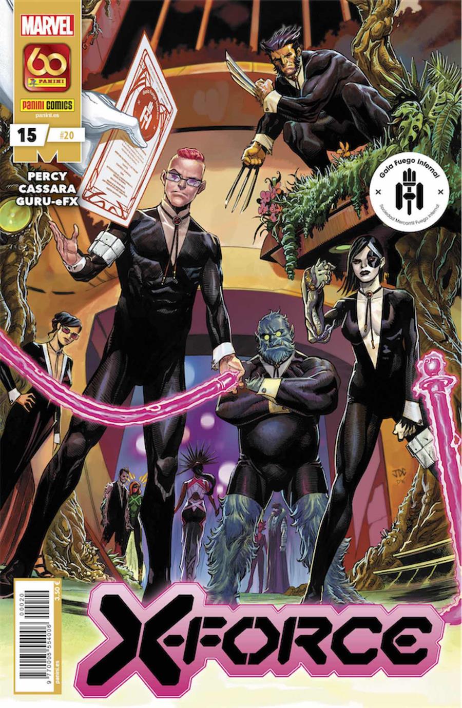 X-Force 15 | N1021-PAN47 | Joshua Cassara, Benjamin Percy | Terra de Còmic - Tu tienda de cómics online especializada en cómics, manga y merchandising