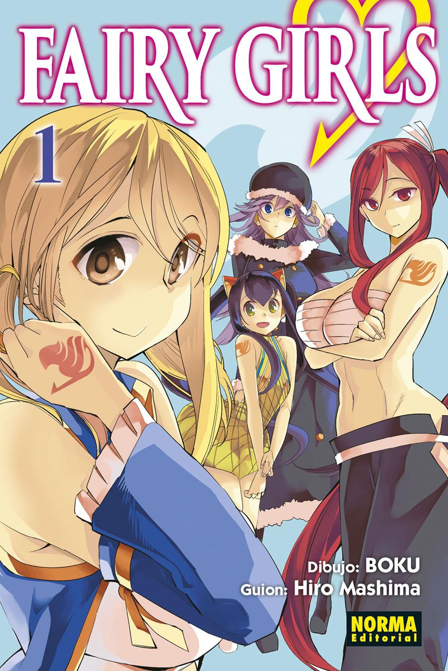 Fairy Girls 01 | N1021-NOR02 | Hiro Mashima, Boku | Terra de Còmic - Tu tienda de cómics online especializada en cómics, manga y merchandising