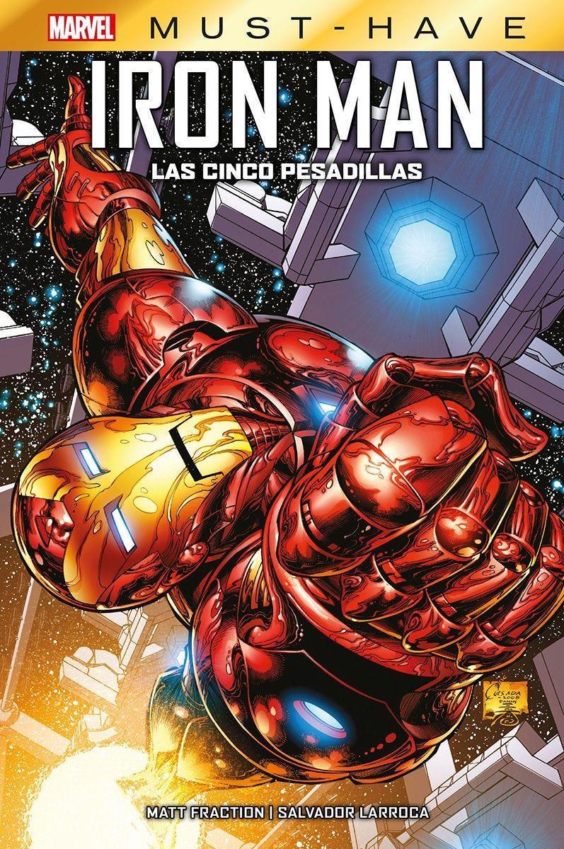 Marvel Must Have. El Invencible Iron Man: Las Cinco Pesadillas | N0523-PAN26 | Matt Fraction, Salvador Larroca | Terra de Còmic - Tu tienda de cómics online especializada en cómics, manga y merchandising