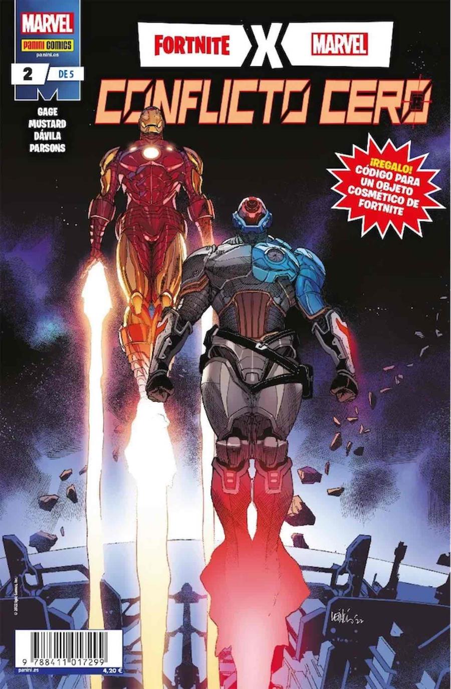 Fortnite X Marvel: Conflicto Cero 2 (de 5) | N0722-PAN6237 | ergio Davila, Christos Gage, Donald Mustard | Terra de Còmic - Tu tienda de cómics online especializada en cómics, manga y merchandising
