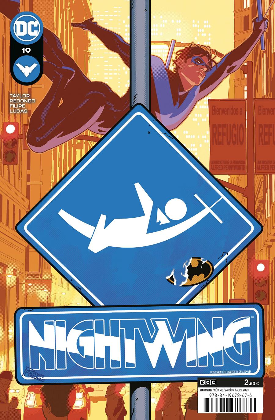 Nightwing núm. 19 | N0423-ECC13 | Bruno Redondo / Tom Taylor | Terra de Còmic - Tu tienda de cómics online especializada en cómics, manga y merchandising