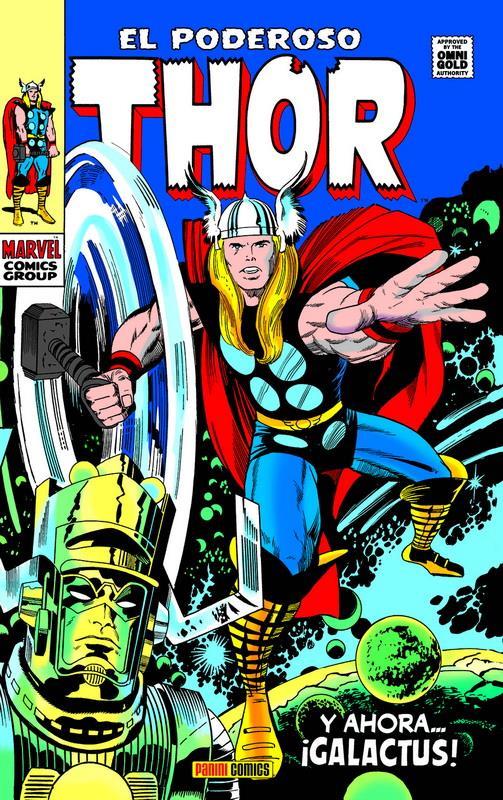 Marvel Gold. El Poderoso Thor 4. ¡Y ahora... Galactus! | N1017-PAN39 | Stan Lee, Jack Kirby, Neal Adams y John Buscema | Terra de Còmic - Tu tienda de cómics online especializada en cómics, manga y merchandising