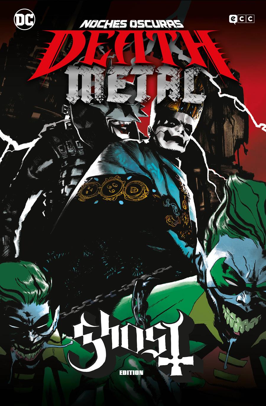 Noches oscuras: Death Metal núm. 02 de 7 (Ghost Band Edition) (Rústica) | N0421-ECC62 | Scott Snyder, Greg Capullo | Terra de Còmic - Tu tienda de cómics online especializada en cómics, manga y merchandising