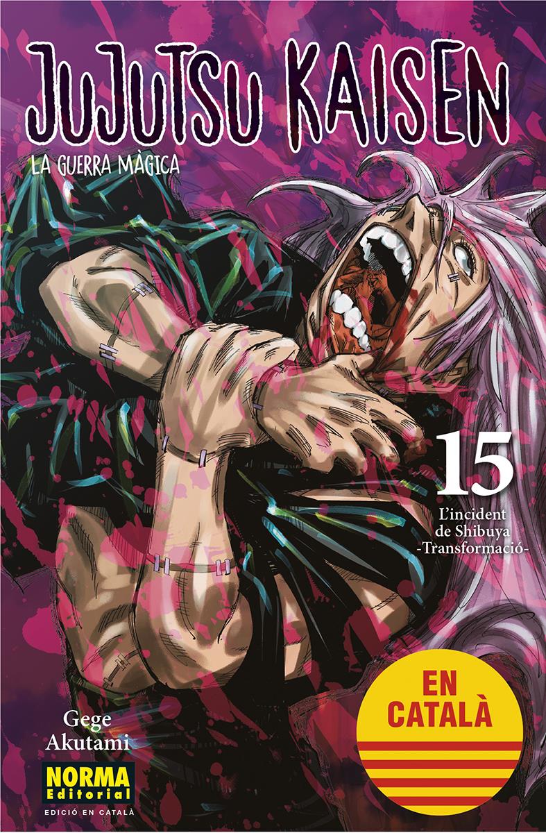 Jujutsu Kaisen 15 Català | N0224-NOR30 | Gege Akutami | Terra de Còmic - Tu tienda de cómics online especializada en cómics, manga y merchandising