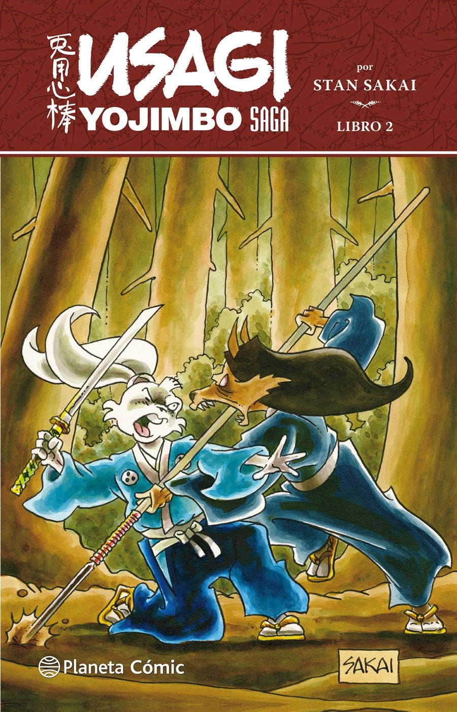 Usagi Yojimbo Saga nº 02 | N0118-PLA25 | Stan Sakai | Terra de Còmic - Tu tienda de cómics online especializada en cómics, manga y merchandising