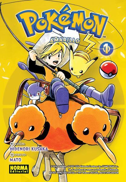 Pokémon 03. Amarillo 1 | N04B16-NOR12 | Hidenori Kusaka, Mato | Terra de Còmic - Tu tienda de cómics online especializada en cómics, manga y merchandising