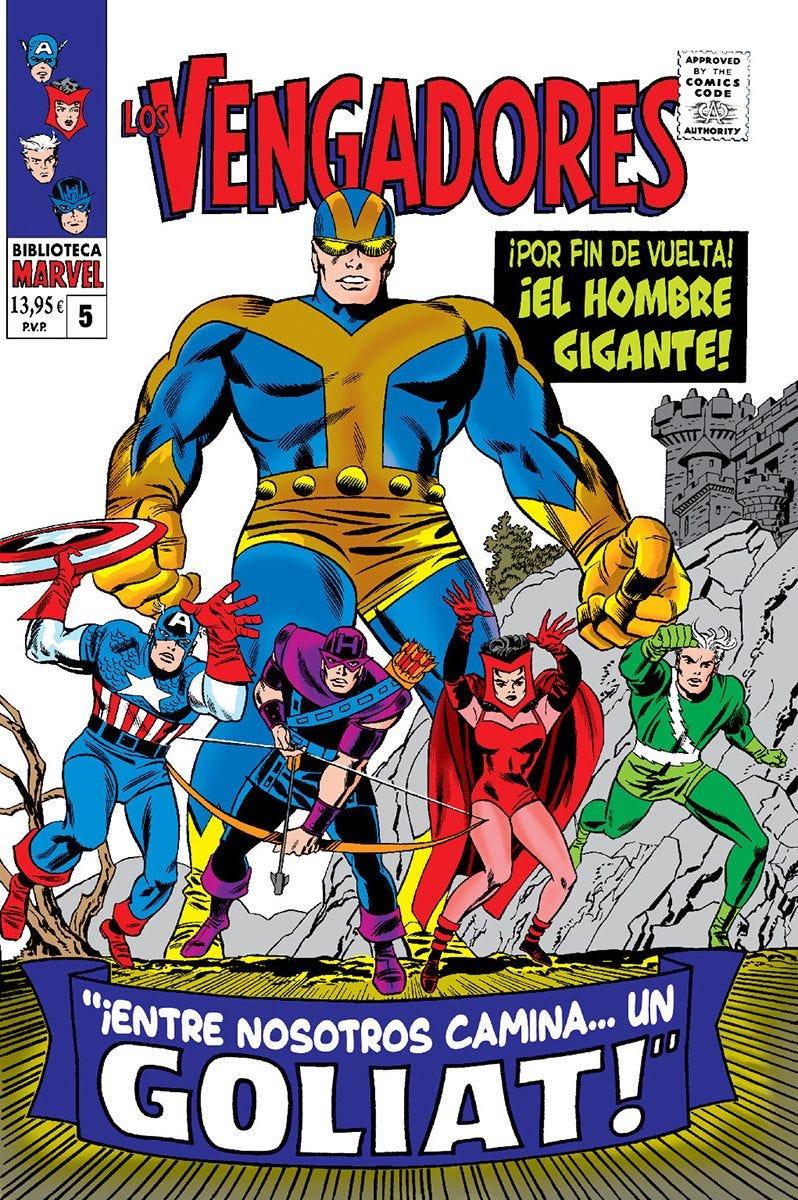 Biblioteca Marvel 51. Los Vengadores 5. 1966 | N0524-PAN30 | Stan Lee, Don Heck | Terra de Còmic - Tu tienda de cómics online especializada en cómics, manga y merchandising