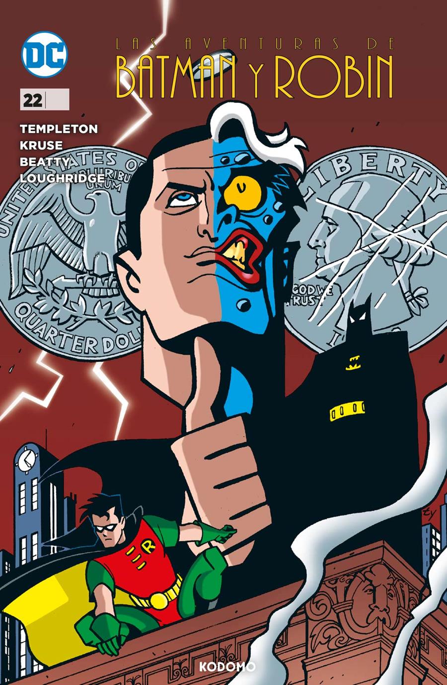 Las aventuras de Batman y Robin núm. 22 | N1223-ECC27 | Ty Templeton, Brandon Kruse, Terry Beatty | Terra de Còmic - Tu tienda de cómics online especializada en cómics, manga y merchandising