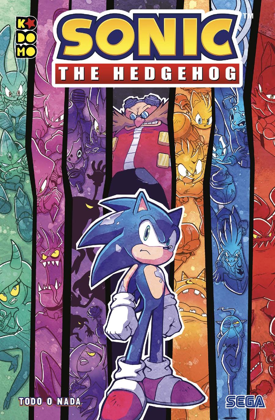 Sonic The Hedgehog: Todo o nada | N1122-ECC53 | Adam Bryce Thomas / Evan Stanley / Ian Flynn / Priscilla Tramontano | Terra de Còmic - Tu tienda de cómics online especializada en cómics, manga y merchandising