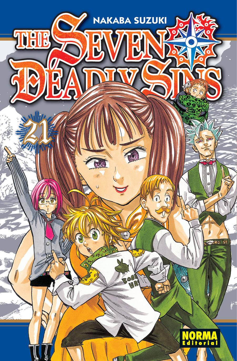 The Seven Deadly Sins 21 | N0718-NOR31 | Nakaba Suzuki | Terra de Còmic - Tu tienda de cómics online especializada en cómics, manga y merchandising