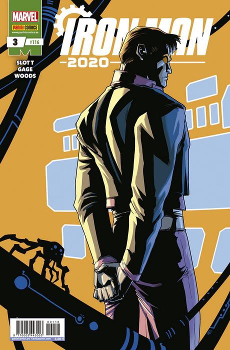 Iron Man 2020 3 | N0920-PAN24 | Christos Gage, Pete Woods, Dan Slott | Terra de Còmic - Tu tienda de cómics online especializada en cómics, manga y merchandising