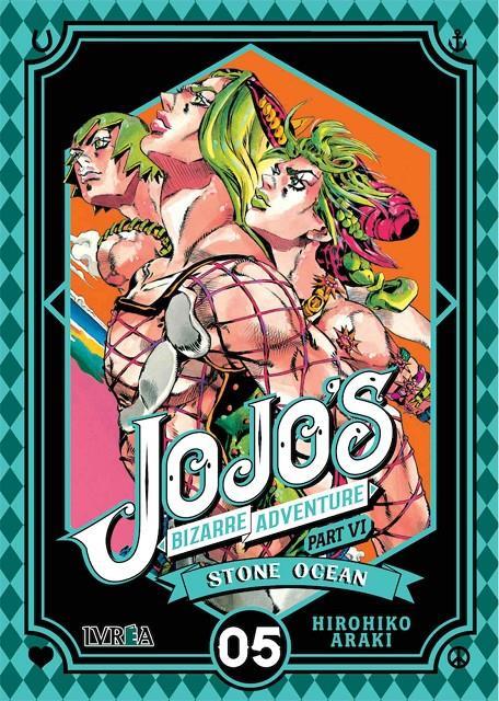 Jojo's Bizarre Adventure Parte 6: Stone Ocean 05 | N0321-IVR03 | Hirohiko Araki | Terra de Còmic - Tu tienda de cómics online especializada en cómics, manga y merchandising