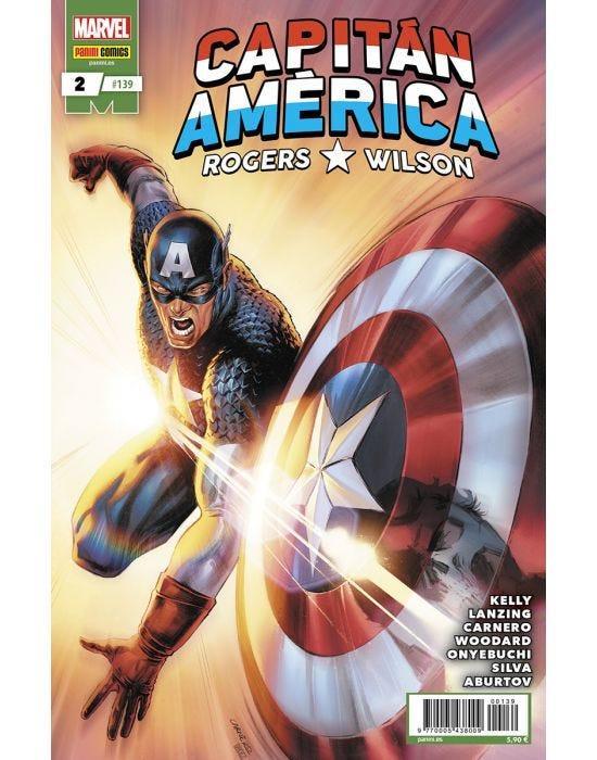 Rogers / Wilson: Capitán América 2 | N1022-PAN40 | R.B. Silva, Carmen Carnero, Tochi Onyebuchi, Collin Kelly, Jackson Lanzing | Terra de Còmic - Tu tienda de cómics online especializada en cómics, manga y merchandising