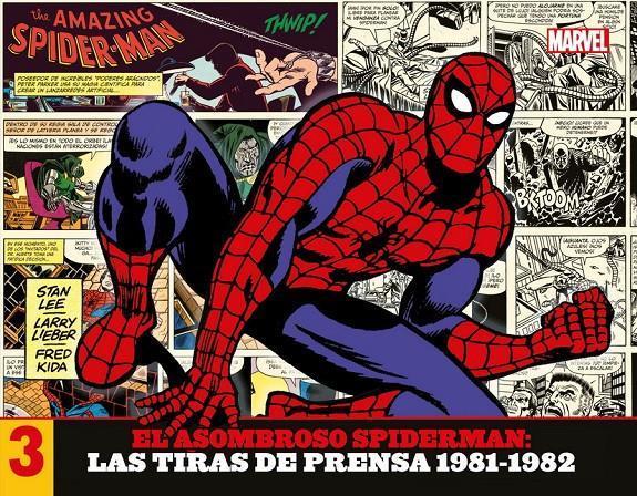 El Asombroso Spiderman: Las Tiras de Prensa 3. 1981-1982 | N0521-PAN12 | Stan Lee, Fred Kida, Larry Lieber | Terra de Còmic - Tu tienda de cómics online especializada en cómics, manga y merchandising
