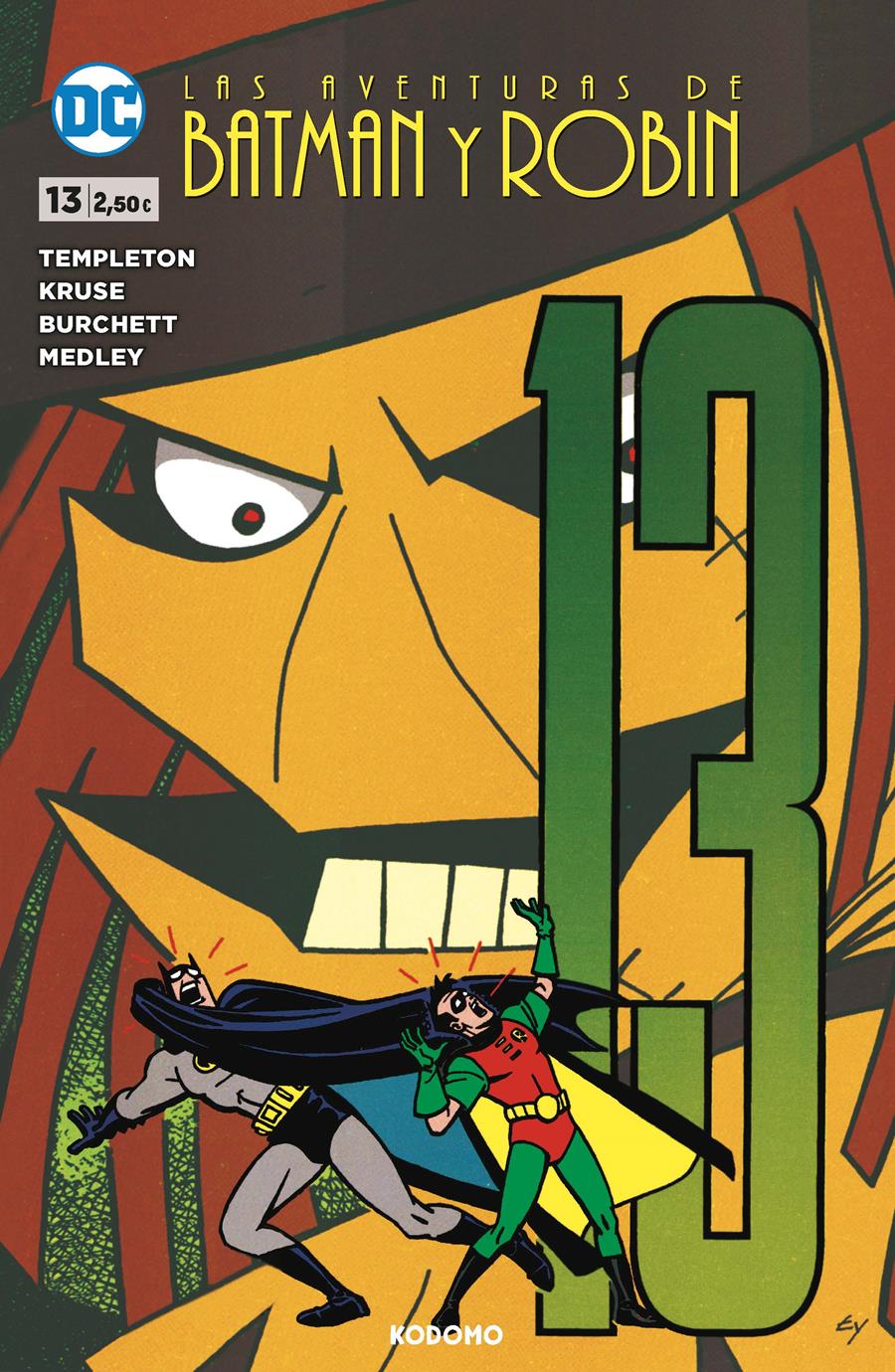 Las aventuras de Batman y Robin núm. 13 | N0323-ECC51 | Brandon Kruse / Ty Templeton | Terra de Còmic - Tu tienda de cómics online especializada en cómics, manga y merchandising