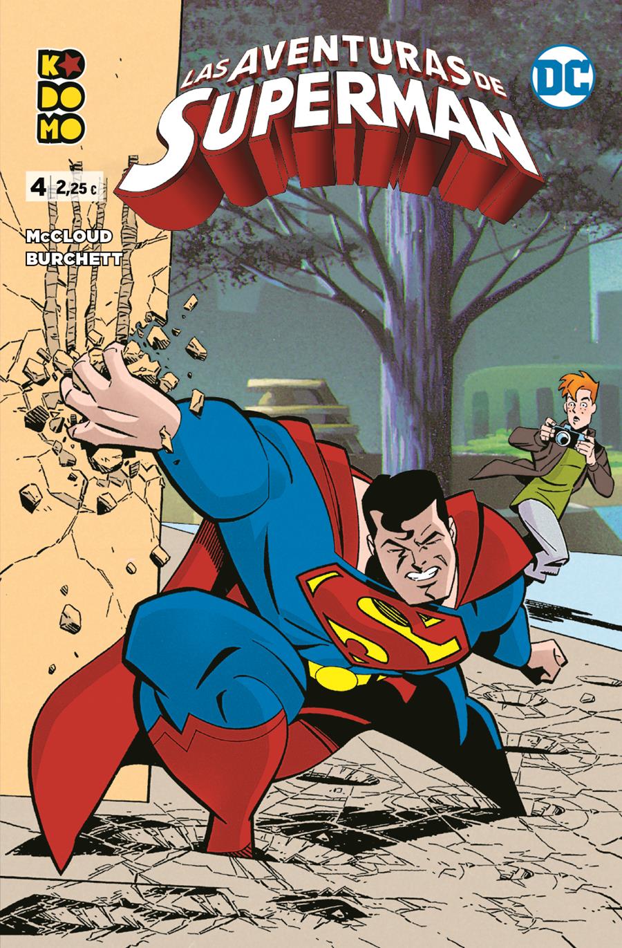 Las aventuras de Superman núm. 04 | N0821-ECC42 | Rick Burchett / Scott McCloud | Terra de Còmic - Tu tienda de cómics online especializada en cómics, manga y merchandising