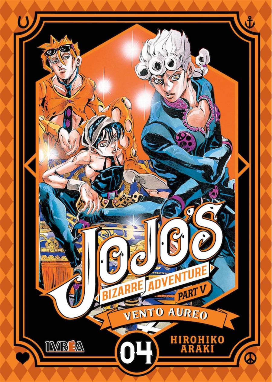 Jojo's Bizarre Adventure Parte 5: Vento Aureo 04 | N0220-IVR07 | Hirohiko Araki | Terra de Còmic - Tu tienda de cómics online especializada en cómics, manga y merchandising