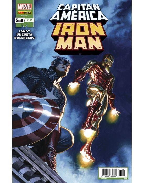Capitán América / Iron Man 5 de 5 | N0922-PAN49 | Derek Landy, Ángel Unzueta | Terra de Còmic - Tu tienda de cómics online especializada en cómics, manga y merchandising